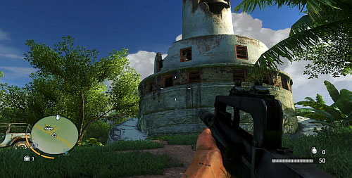 Approach the ruined lighthouse and enter - The Northern Island - Northern Peninsula - Cult Objects - Far Cry 3 - Game Guide and Walkthrough