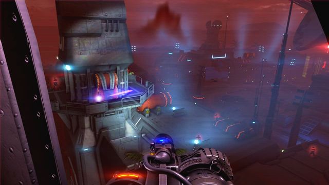 After quite long intro movie you'' find yourself in the helicopter attacking the enemy base - 1 - You got time to duck? - Main missions - Far Cry 3: Blood Dragon - Game Guide and Walkthrough