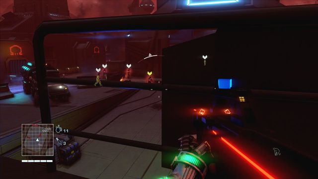 Take the sniper down and deal with the rest of soldiers - 1 - You got time to duck? - Main missions - Far Cry 3: Blood Dragon - Game Guide and Walkthrough