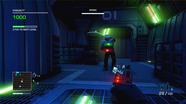 Watch out, because the heavy soldier joins the battle - 1 - You got time to duck? - Main missions - Far Cry 3: Blood Dragon - Game Guide and Walkthrough