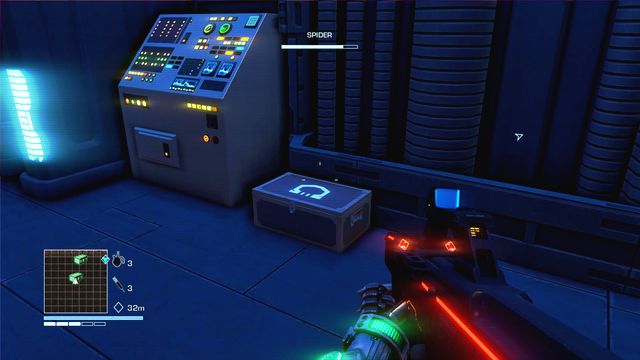 Disable the alarm - 1 - You got time to duck? - Main missions - Far Cry 3: Blood Dragon - Game Guide and Walkthrough