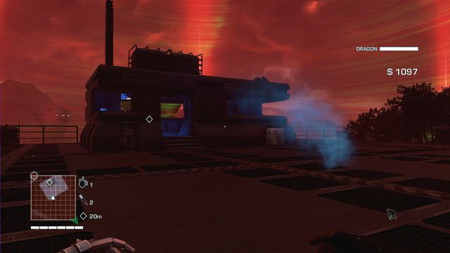 Move to the bunker, where the fight took place - 2 - They're hee-eere! - Main missions - Far Cry 3: Blood Dragon - Game Guide and Walkthrough