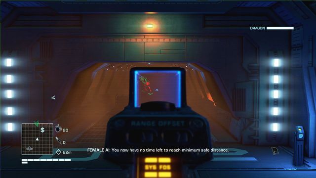 Before the elevator gets down you'll have to face the female dragon, mother of eggs you just destroyed - 4 - What is this shit? - Main missions - Far Cry 3: Blood Dragon - Game Guide and Walkthrough