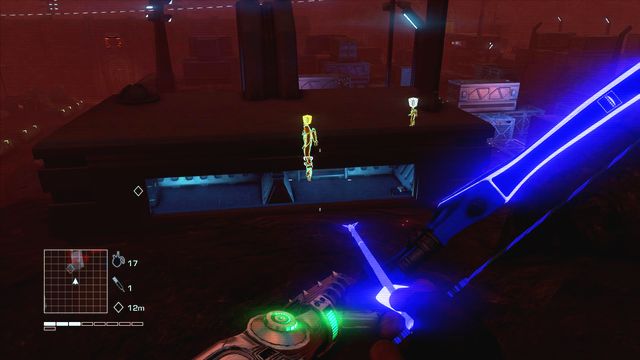 After landing go to the right, towards rocks (watch out for the dog) - 5 - I don't deal with psychos. I put'em away - Main missions - Far Cry 3: Blood Dragon - Game Guide and Walkthrough