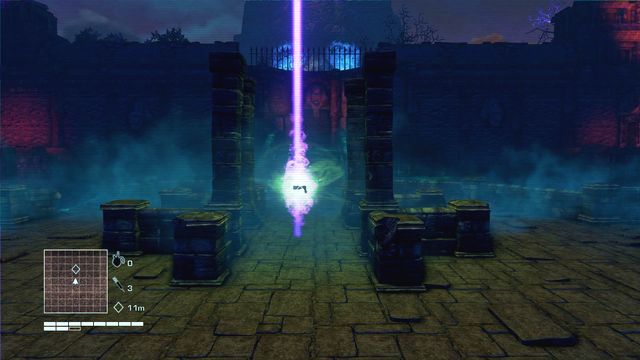 Enter the opened door, walk the corridor and take the pistol from the shining circle in the center of the map - 6 - Summon the plague - Main missions - Far Cry 3: Blood Dragon - Game Guide and Walkthrough