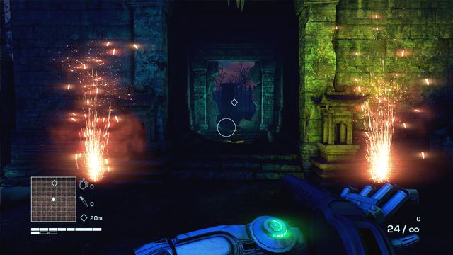 After the fight go to the door leading to the next arena - 6 - Summon the plague - Main missions - Far Cry 3: Blood Dragon - Game Guide and Walkthrough