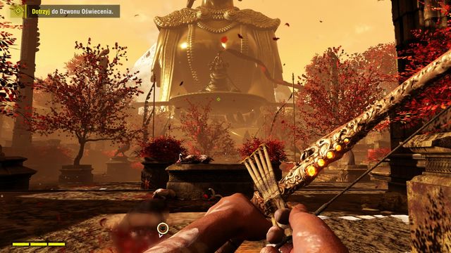 Make the tiger distract the enemies and run towards the bell. - The Surrender To Paradise - Side quests - Shangri-La - Far Cry 4 - Game Guide and Walkthrough