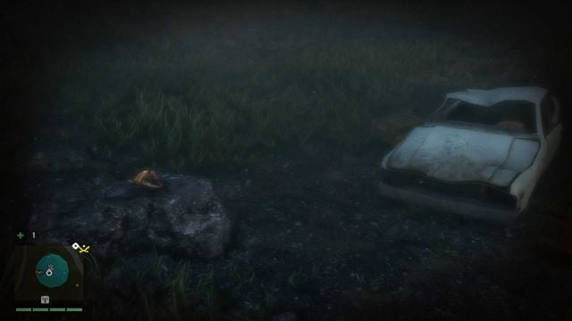 Dive into the water and you will notice a wreck of a car with a body inside - Southern and central Kyrat - Yalungas Masks - Far Cry 4 - Game Guide and Walkthrough