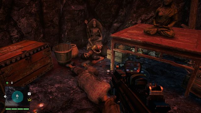 You will find the mask inside a cave, on the lower level - Southern and central Kyrat - Yalungas Masks - Far Cry 4 - Game Guide and Walkthrough