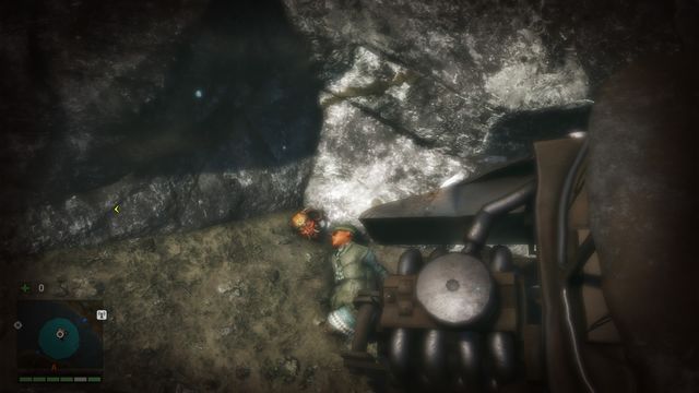 The mask is located underwater, in the middle of the river, near a wreck of a truck - Northern and north-eastern Kyrat - Yalungas Masks - Far Cry 4 - Game Guide and Walkthrough