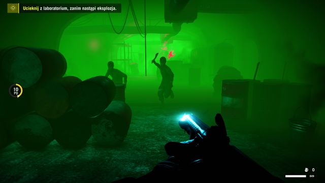 You may shoot your enemies from the distance. You dont have to worry about the ammo. Unlike your health bar. - Advanced Chemistry (choosing Amita) - Main Quests - Far Cry 4 - Game Guide and Walkthrough