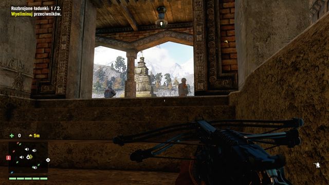 At the exit, watch out for two guards. - Cease and Desist (choosing Sabal) - Main Quests - Far Cry 4 - Game Guide and Walkthrough