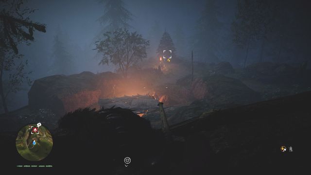 It is wise to first make reconnaissance before reaching better protected bonfires. - Revealing the map - Basics - Far Cry Primal - Game Guide and Walkthrough