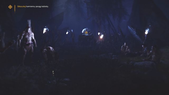 Calmly walk towards the statue at first. - Vision of Ice (Tensay the Shaman) - Walkthrough - Far Cry Primal - Game Guide and Walkthrough