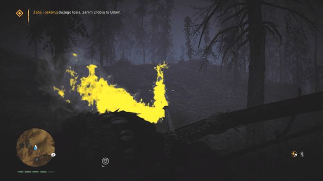 Walk towards the moose from behind. This will give you a few seconds of advantage. - The Tall Elk (Jayma the Hunter) - Walkthrough - Far Cry Primal - Game Guide and Walkthrough