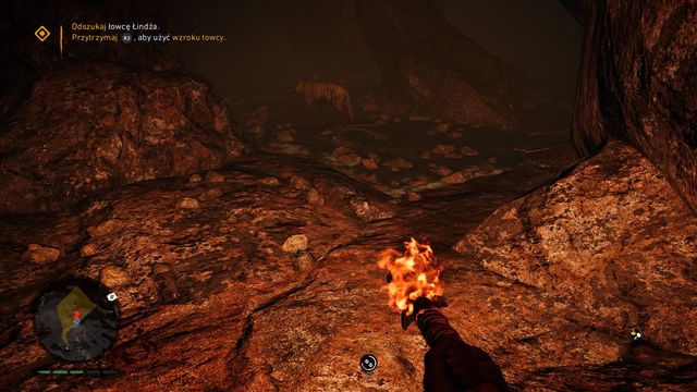 Use burning weapon to scare the animals. - The Bone Cave (Sayla the Gatherer) - Walkthrough - Far Cry Primal - Game Guide and Walkthrough