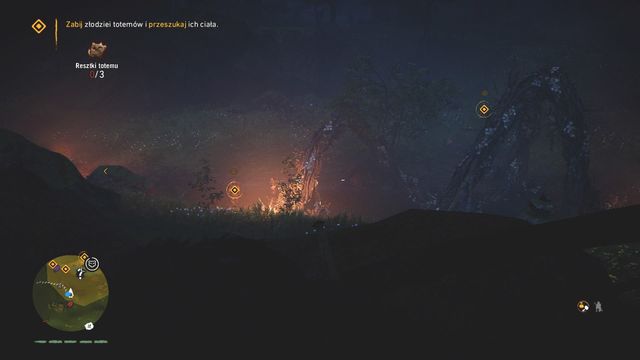 Use hunter vision to find the mission objectives. - Lost Totem (Wogah the Crafter) - Walkthrough - Far Cry Primal - Game Guide and Walkthrough