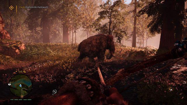 Provoke the mammoth so that he will follow you. - The Great Beast (Jayma the Hunter) - Walkthrough - Far Cry Primal - Game Guide and Walkthrough