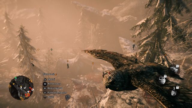 Using the owl will make planning the attack easier. - Big Darwa Fort (Udam) - Forts - Far Cry Primal - Game Guide and Walkthrough