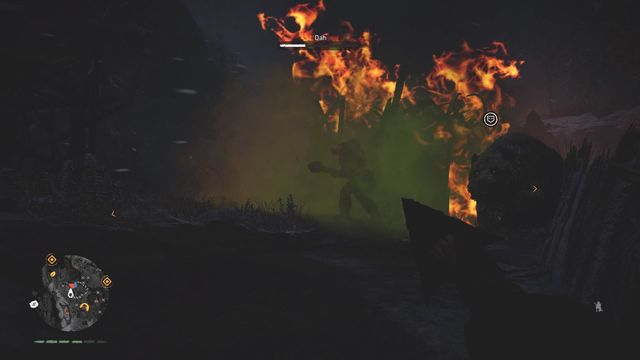 Hide from Dah and attack him from distance. - Big Darwa Fort (Udam) - Forts - Far Cry Primal - Game Guide and Walkthrough