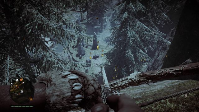 By starting the shooting from the rocks you will have a good starting position but you will be also vulnerable to projectiles. - Fire Screamers Fort (Izila) - Forts - Far Cry Primal - Game Guide and Walkthrough