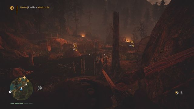 The best direction to approach the village. - Izila Land - Walkthrough - Far Cry Primal - Game Guide and Walkthrough