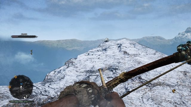 When you reach the top, the collectible will be on your right, on the rock massif - Daysha Hands 1-10 - Northern Oros - Far Cry Primal - Game Guide and Walkthrough