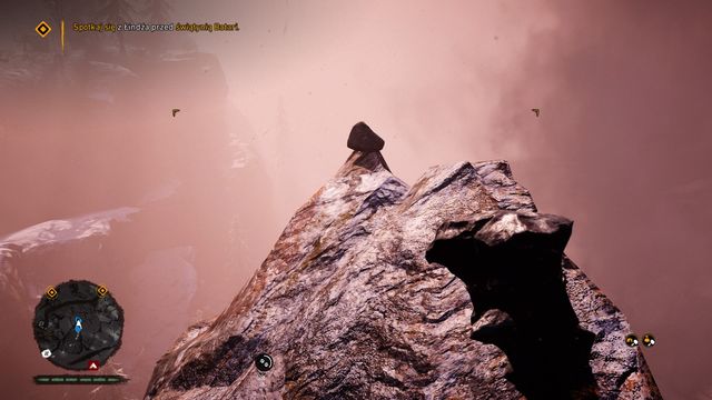 At the very top, on the farthest rock - Daysha Hands 1-10 - Northern Oros - Far Cry Primal - Game Guide and Walkthrough