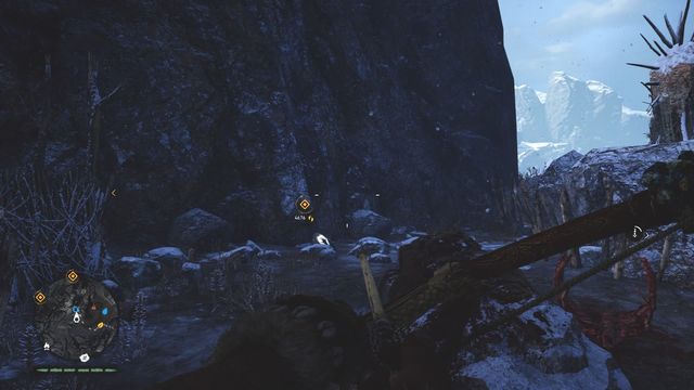 By the rock massif - Daysha Hands 20-28 - Northern Oros - Far Cry Primal - Game Guide and Walkthrough