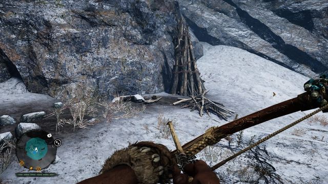 At the foot of the mountain, near a stack of sticks - Wenja bracelets - Northern Oros - Far Cry Primal - Game Guide and Walkthrough