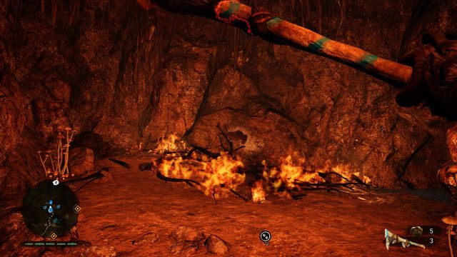 Deep in the cave, beyond the falling stream - Cave paintings - Central Oros - Far Cry Primal - Game Guide and Walkthrough