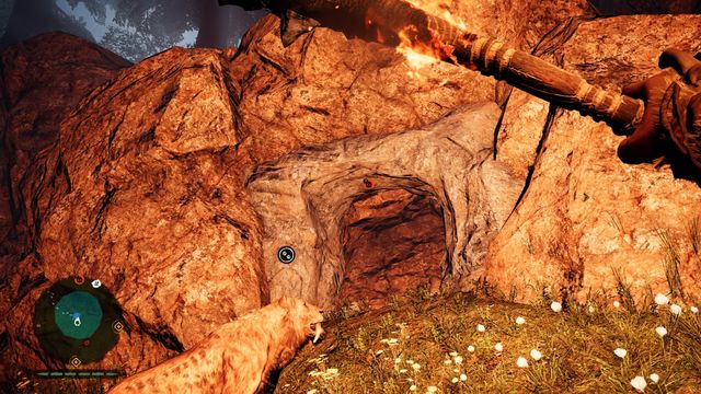 The item is located in a small grotto - destroy the barricade made of rocks - Wenja bracelets - Central Oros - Far Cry Primal - Game Guide and Walkthrough