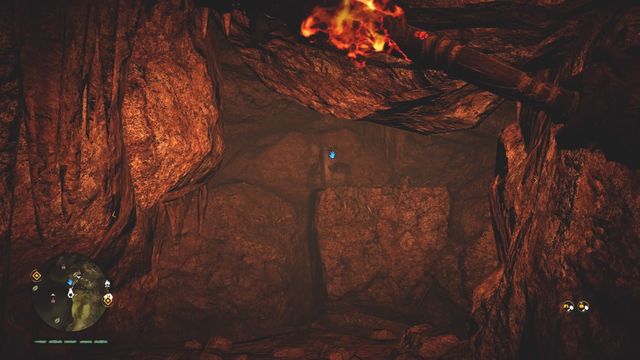 You can jump into a small corridor leading straight to the painting - Cave paintings - Southern Oros - Far Cry Primal - Game Guide and Walkthrough