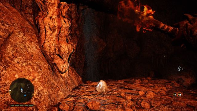 Jump over the edge twice and you will stand next to the collectible - Daysha Hands - Southern Oros - Far Cry Primal - Game Guide and Walkthrough