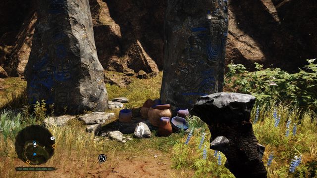 On the path, under one of two rocks - Daysha Hands - Southern Oros - Far Cry Primal - Game Guide and Walkthrough