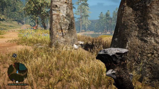 On the path, under one of two rocks - Daysha Hands - Southern Oros - Far Cry Primal - Game Guide and Walkthrough
