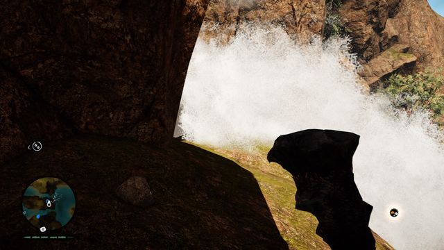 On a rock, near a waterfall - Daysha Hands - Southern Oros - Far Cry Primal - Game Guide and Walkthrough
