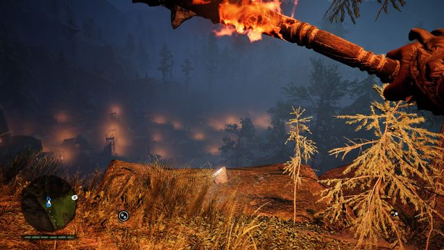 On a rock, right next to a claw point - Daysha Hands - Southern Oros - Far Cry Primal - Game Guide and Walkthrough