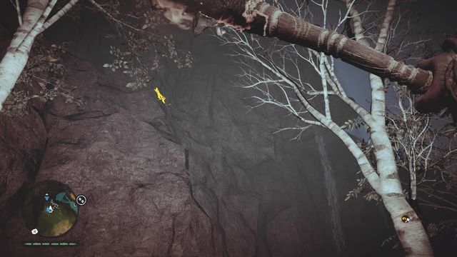 On the left side of the waterfall, look up - Izila masks - Southern Oros - Far Cry Primal - Game Guide and Walkthrough