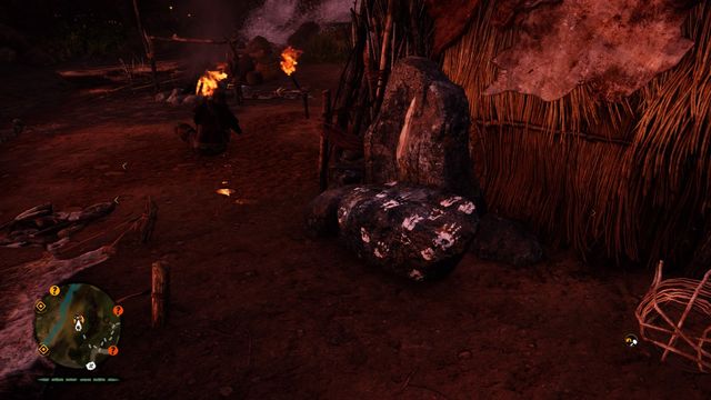 You can perform the upgrade at the stone plate that is in front of each hut. - Other achievements - Achievements - Far Cry Primal - Game Guide and Walkthrough