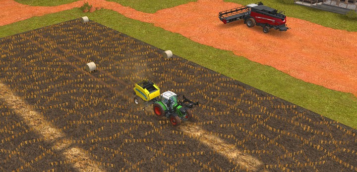 You can also create straw bales - Working on meadows | Machines - Machines - Farming Simulator 18 Game Guide