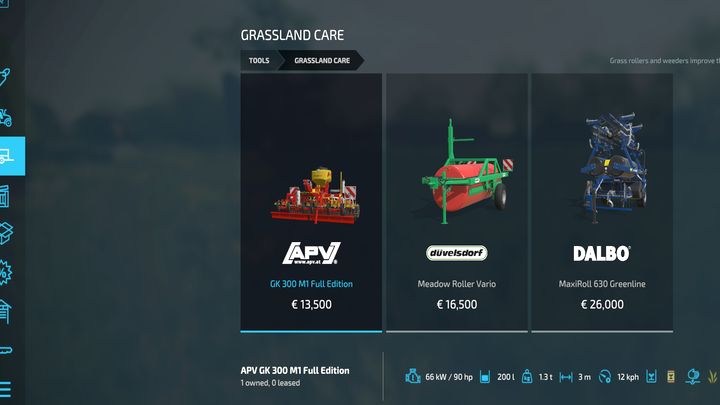 To sow grass, you need to use one of the many seeders - Farming Simulator 22: Sowing and mowing grass - Farming Simulator 22: Grass, hay and silage - Farming Simulator 22 Guide