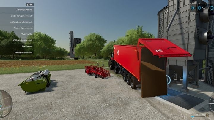 Farming Simulator 22: Why can't you unload the trailer? | gamepressure.com