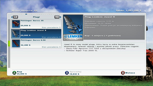 In order to connect fields, you have to buy a plow. - Connecting fields | Agriculture - Agriculture - Farming Simulator 2013 Game Guide