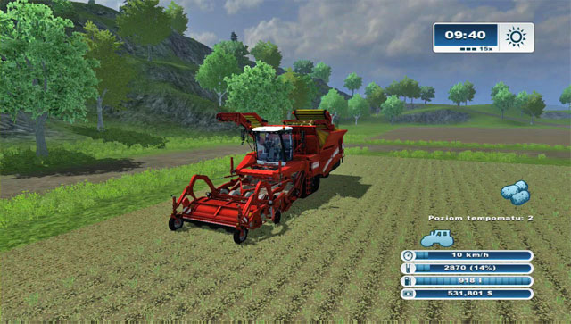 This combine makes growing potatoes really profitable. - Growing potatoes | Agriculture - Agriculture - Farming Simulator 2013 Game Guide