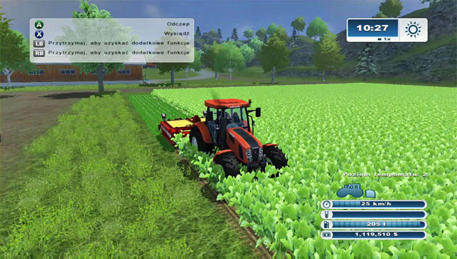 Defoliating with this machine is long because of the small width. - Growing sugar beets | Agriculture - Agriculture - Farming Simulator 2013 Game Guide