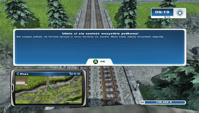 Right after obtaining all the horseshoes, you might feel a bit disappointed. But let that discourage you - the prize is waiting for you. - Prize for the horseshoes | Horseshoes - Horseshoes - Farming Simulator 2013 Game Guide