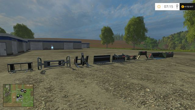 Available loaders - Front loaders - Machines - Farming Simulator 15 Game Guide