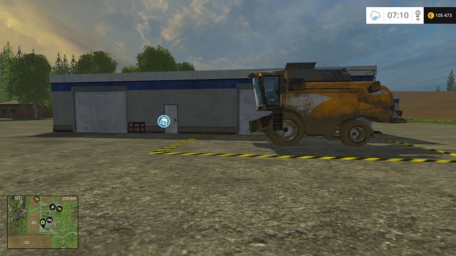 Dont forget to drive the harvester, along with the header, to the shop directly and sell it there, earning 20% more. - Changing your equipment - Basics - Farming Simulator 15 Game Guide