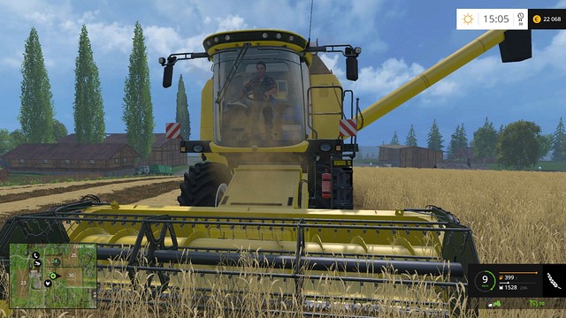 A new harvester will make the harvest faster thanks to a wider header and a bigger container. - Changing your equipment - Basics - Farming Simulator 15 Game Guide